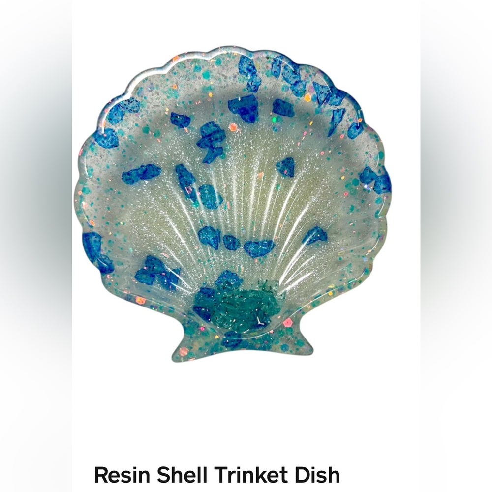 Handmade Resin Trinket Dish